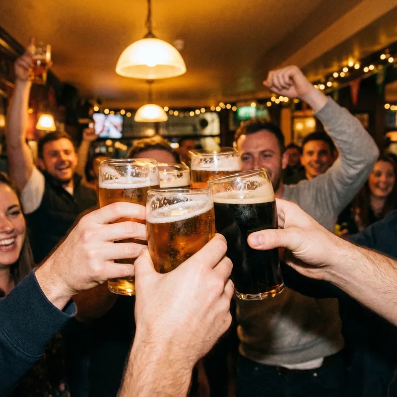 Cheers at Clodagh Bar
