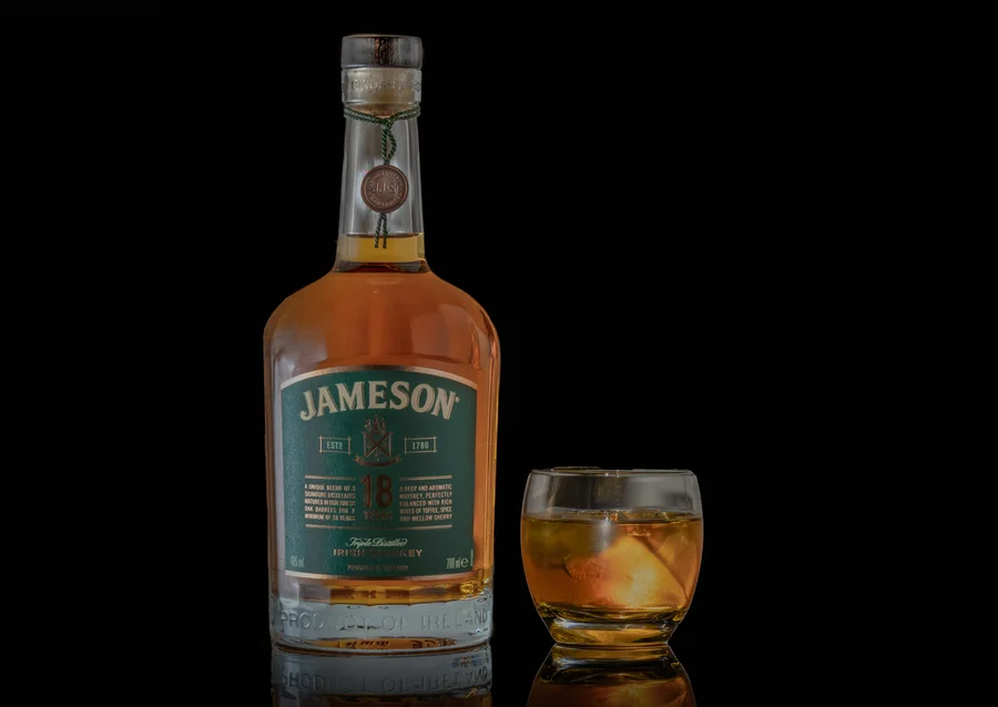 Jameson Whiskey Product Shot