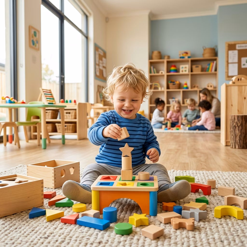 Toddler Playroom and Creative Construction