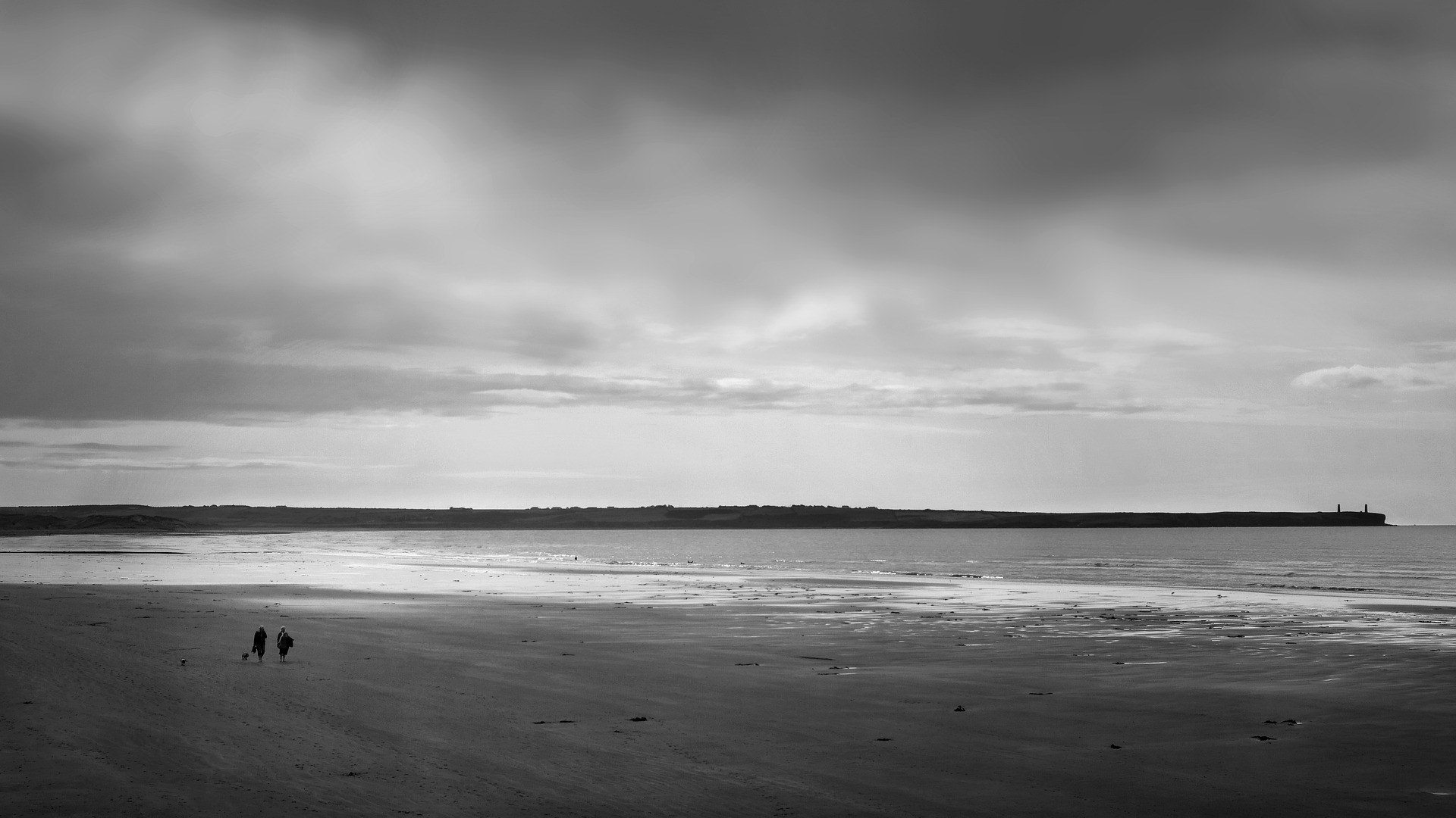 Tramore beach on Ireland's south-east coast